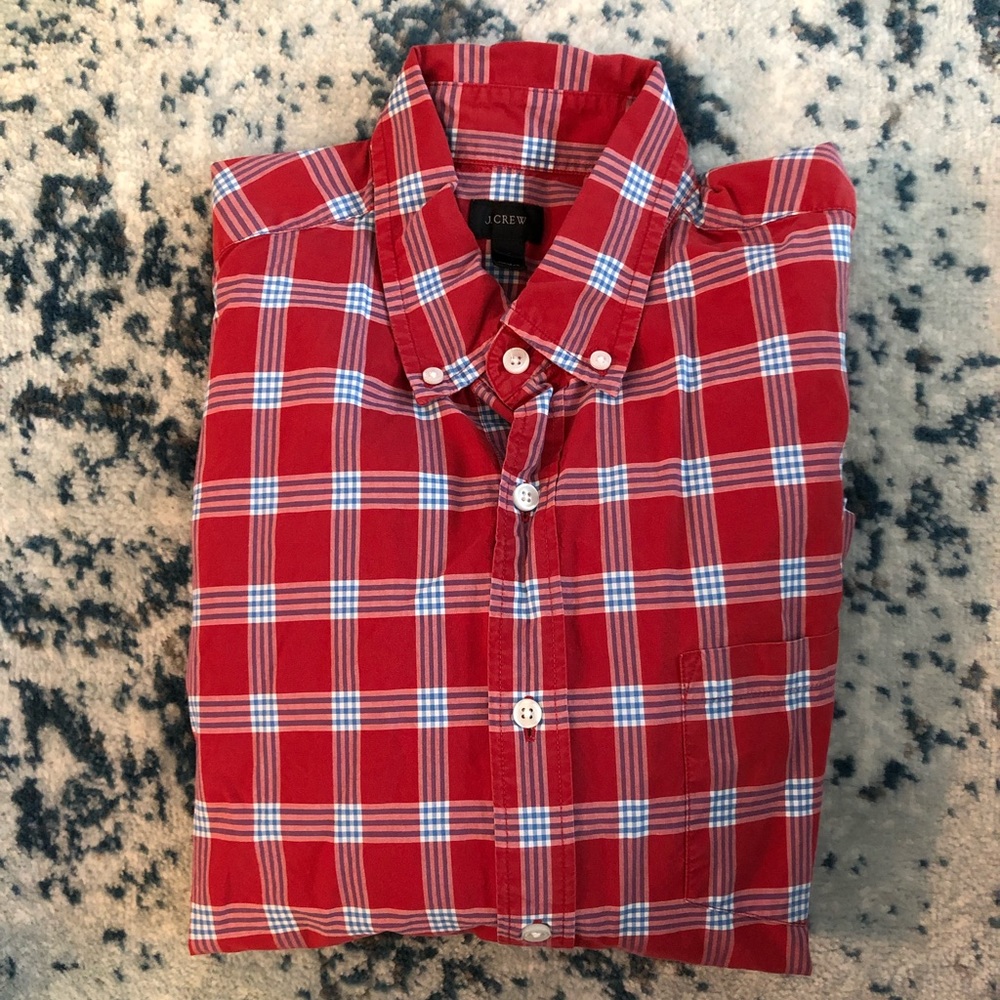 J. Crew Factory Men’s Casual Button Down Shirt